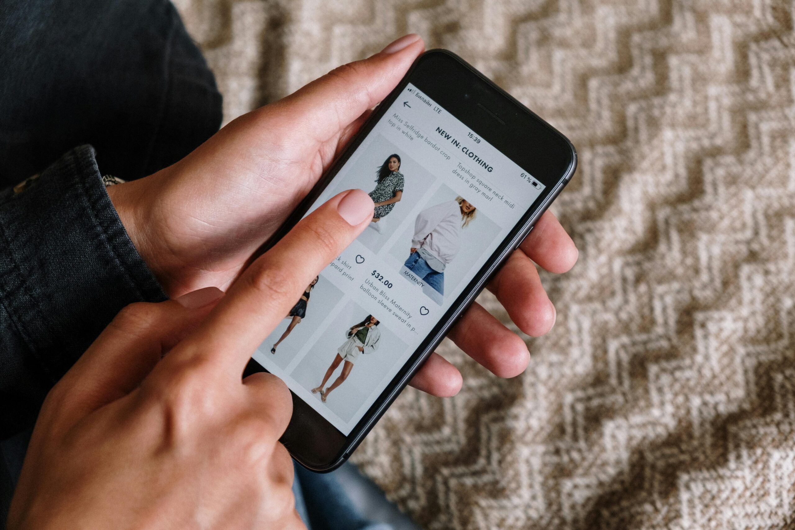 compras shopping online e-commerce aplicativo — Foto: Pexels