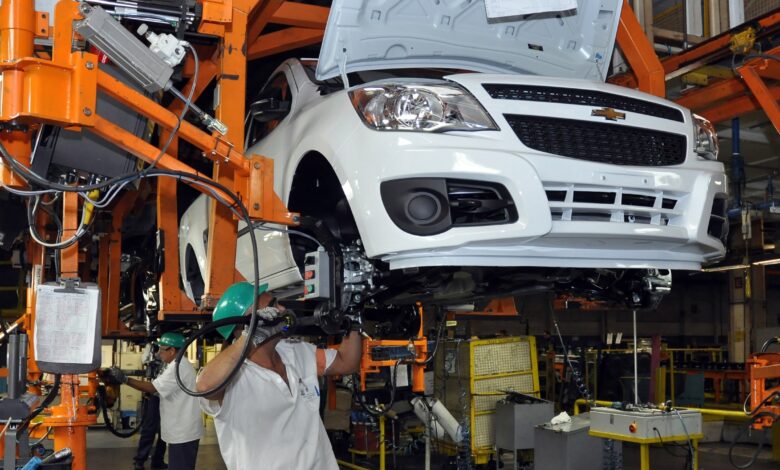 Fábrica da Chevrolet no Brasil — Foto: divulgação/Chevrolet
