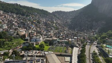 Favela da Rocinha — Foto: Reprodução/TV Globo
